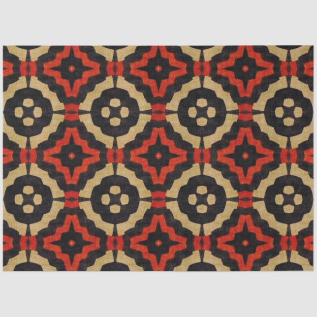 African Textile Decoupage Paper (Front)