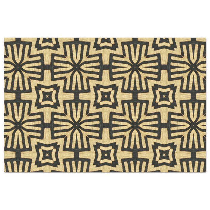 African Textile Decoupage Paper | Zazzle.co.uk