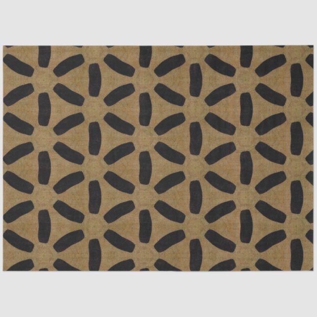 African Textile Furniture Decoupage Paper (Front)