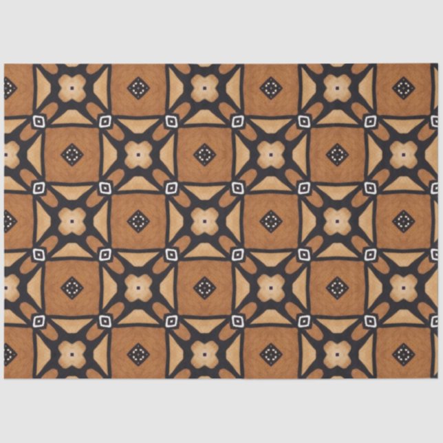 African Textile Furniture Decoupage Paper (Front)