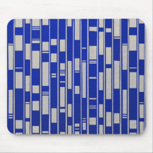 African Textile Inspired Abstract - V2 Mouse Mat
