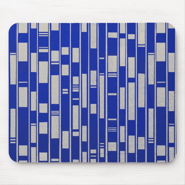African Textile Inspired Abstract - V2 Mouse Mat (Front)