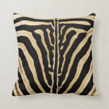 African Textile Inspired Throw Pillow