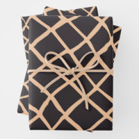 African Tradition Inspired Line Pattern