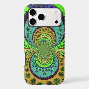 African Traditional Colours Kaleidoscope Floral Ar