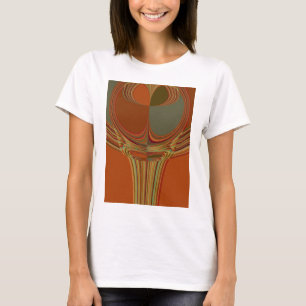 African Traditional Earth Contemporary Art Print   T-Shirt