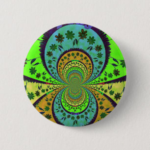 African Traditional Hakuna Matata Colours.png 6 Cm Round Badge
