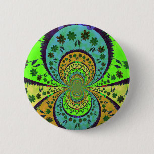 African Traditional Hakuna Matata Colours.png 6 Cm Round Badge