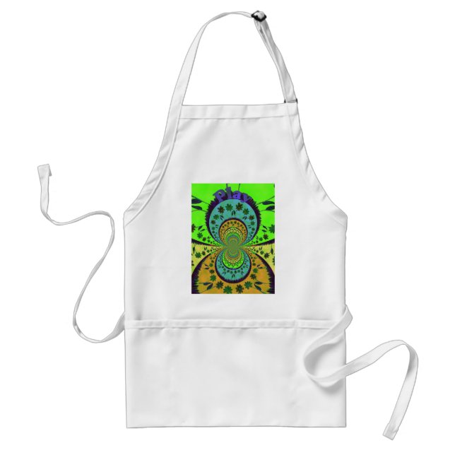 African Traditional Hakuna Matata Colours.png Standard Apron (Front)