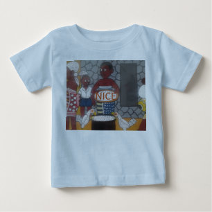 African Traditional Homestead Lifestyle Baby T-Shirt