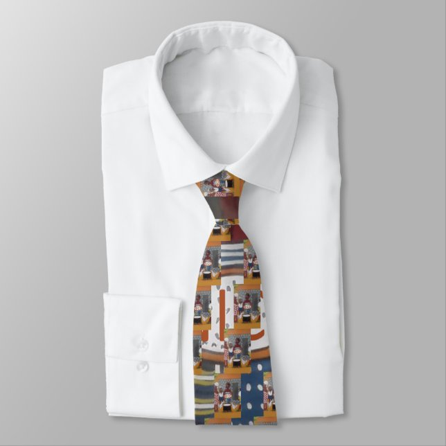 African Traditional Homestead Lifestyle Tie (Tied)
