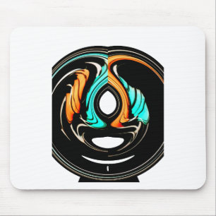 African Traditional Pattern Art Print Mouse Mat