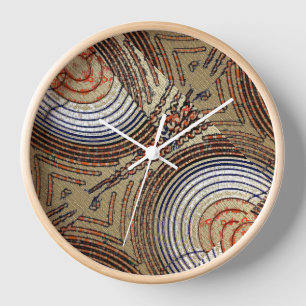  African Tree Rings  Clock