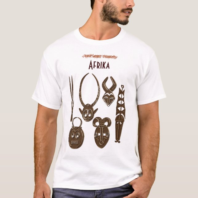 AFRICAN TRIBAL ART T-shirt (Front)