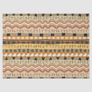 AFRICAN TRIBAL ART TISSUE PAPER