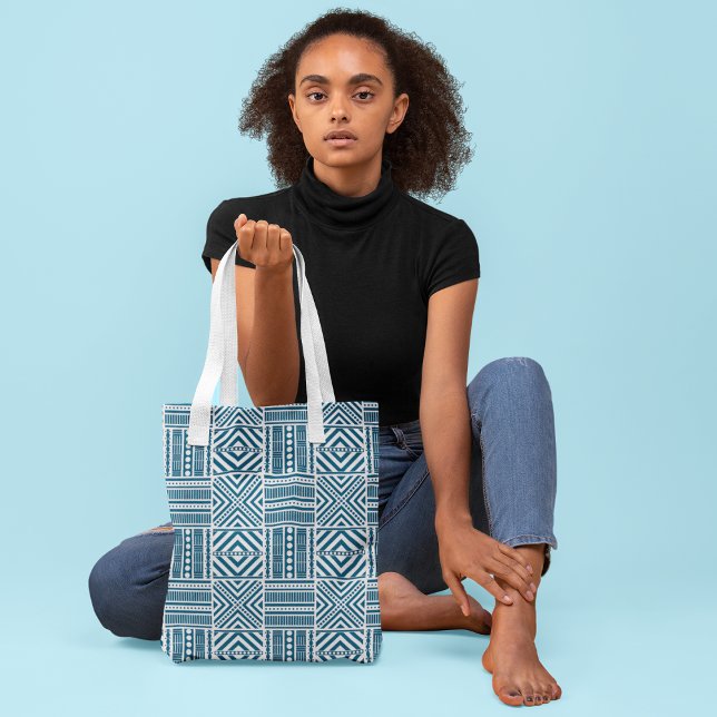 African tribal borders tote bag (Creator Uploaded)