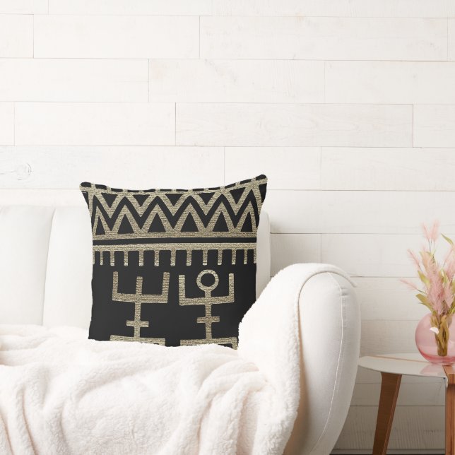 African Tribal  Dance Cushion (Couch)