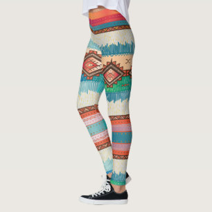 African Tribal Design Leggings