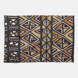 African Tribal Design Tea Towel