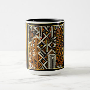 African Tribal Kuba Design Mug