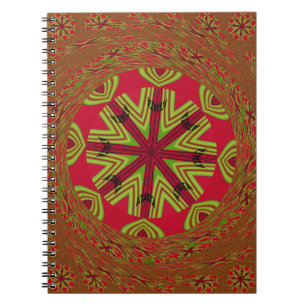 African Tribal Mandala Notebook
