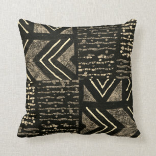 African Tribal Mud Cloth Cushion