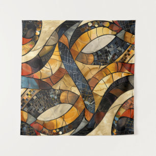 African Tribal Pattern Art Tapestry