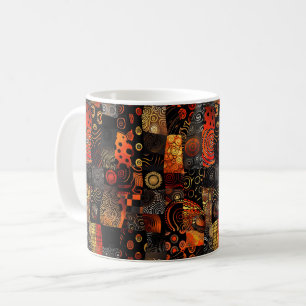 African Tribal Pattern Coffee Mug