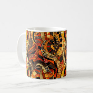 African Tribal Pattern Coffee Mug