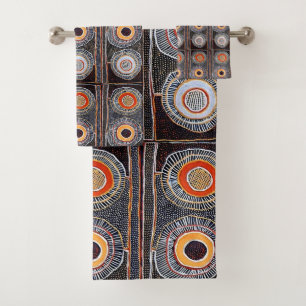 African Tribal Pattern • Cultural Bath Towel Set
