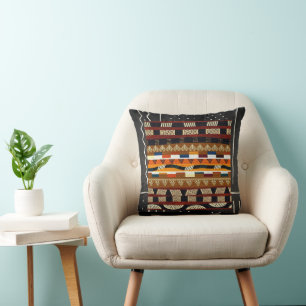 African Tribal Pattern  Cushion