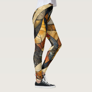 African Tribal Pattern Leggings