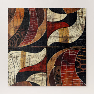 African Tribal Pattern Puzzle
