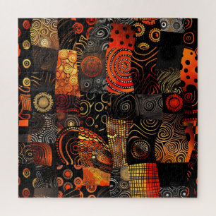 African Tribal Pattern Puzzle