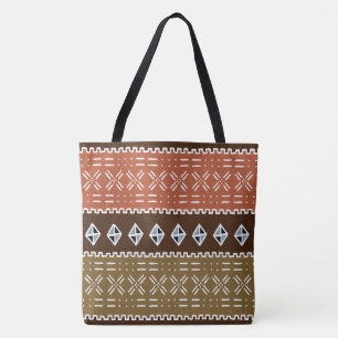 African Tribal Pattern Tote Bag