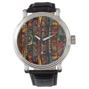 African Tribal Pattern Watch