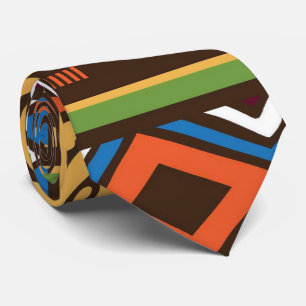 African Tribal patternfun tie