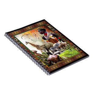 African Tribal Queen Planner Notebook