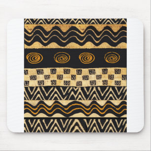 African Tribal Shaman Design Mouse Mat