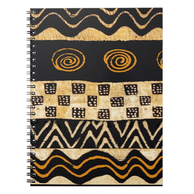 African Tribal Shaman Design Notebook (Front)