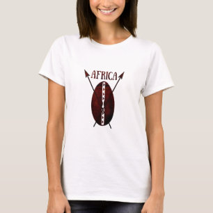 african tribal shield spear T-Shirt
