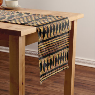 African Tribal  Short Table Runner