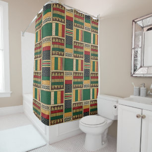 African Tribal Shower Curtain