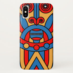 african tribal warrior iPhone x case