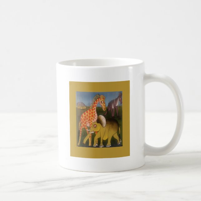 African Trio Art Print Coffee Mug (Right)