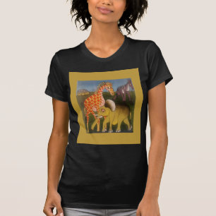 African Trio Art Print T-Shirt