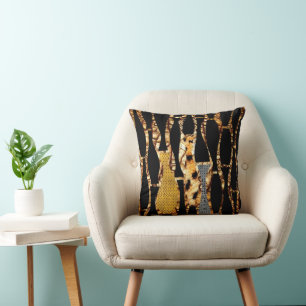 African Vase Design Cushion
