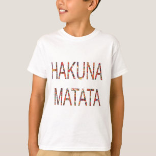 African Vintage Colours Hakuna Matata.jpg T-Shirt
