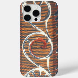 African Vintage Traditional Colours Motif Design iPhone 15 Pro Max Case
