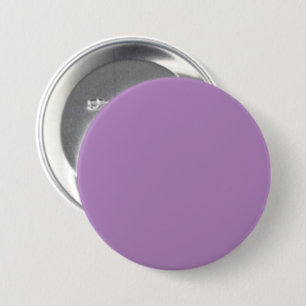 African Violet B184BD Colour - Option to Add Name 7.5 Cm Round Badge